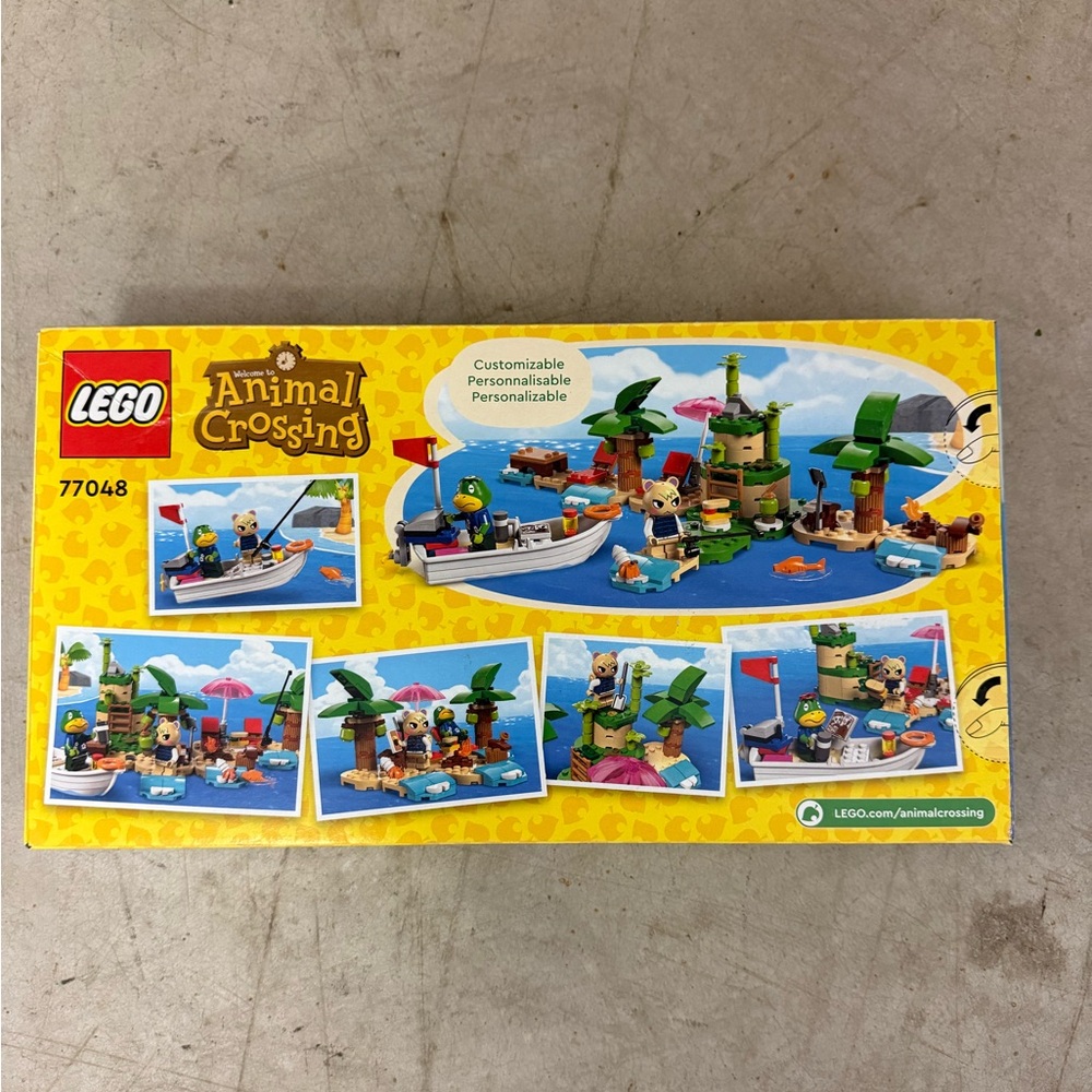 LEGO Animal Crossing Kapp'n's Island Boat Tour Video Game Toy 77048